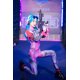 thumbnail image 3 of Juegos populares PUBG disfraces móviles Rocket Girls 101 disfraces de Cosplay para mujeres mono de poliéster rosa monos Zentai, 3 of 5