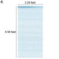 thumbnail image 2 of PULLIMORE 2 Pcs Crystal Beads String Door Curtain Fringe Beaded Tassel Window Panel Room Divider Crystal Screen Home Decorations (39"x78", Blue), 2 of 9