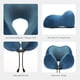 thumbnail image 1 of HOMIEE Almohada de viaje Transpirable Espuma de memoria pura Almohada para el cuello-290651.03, 1 of 5