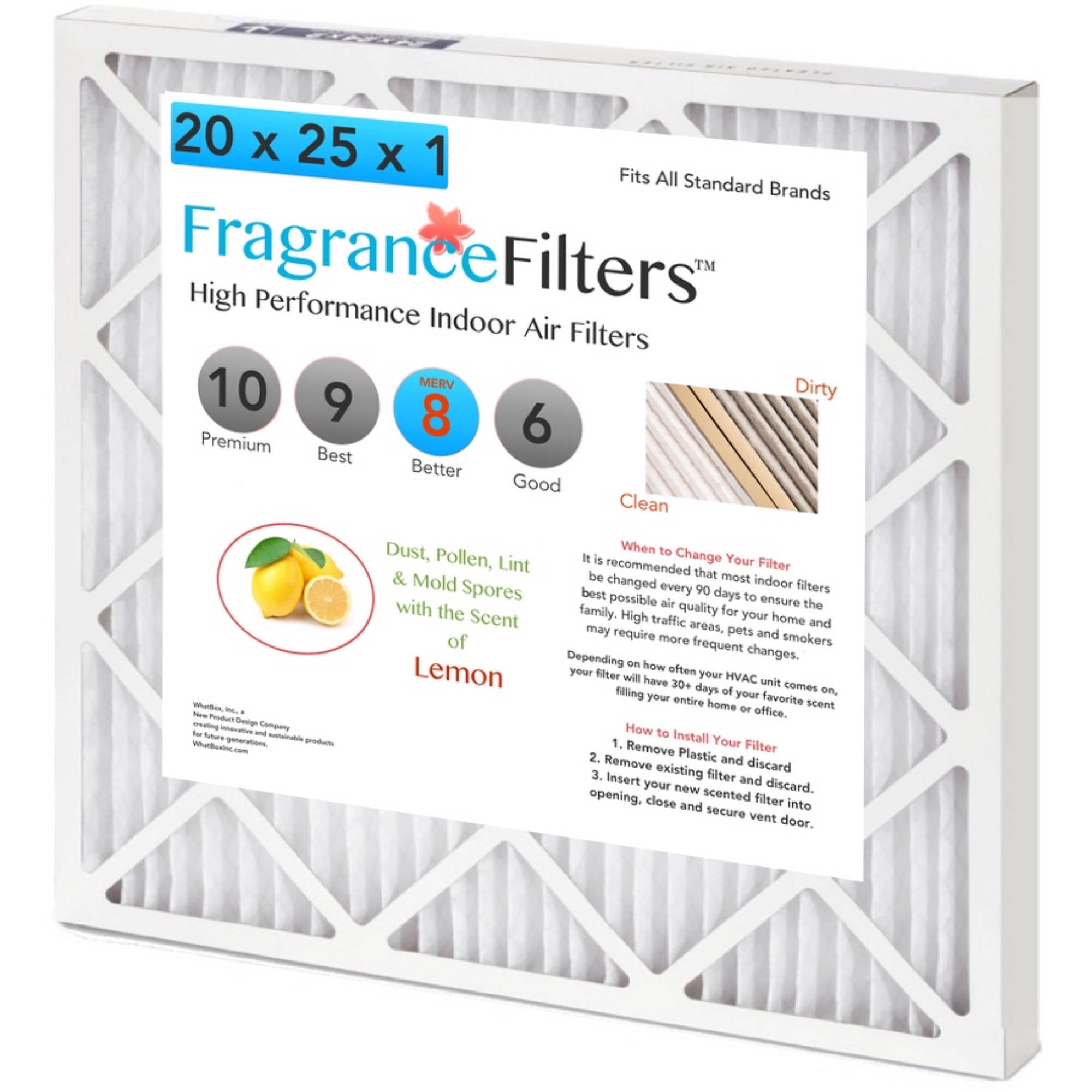 FragranceFilters Scented Indoor Air Filters