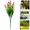 thumbnail image 3 of Uv Resistant Artificial Outdoor Flowers, Ongmies Lavender Green Plants Decoration Suitable for Windowsill Garden Terrace, A Bunch of Artificial Flowers * 15, 3 of 5