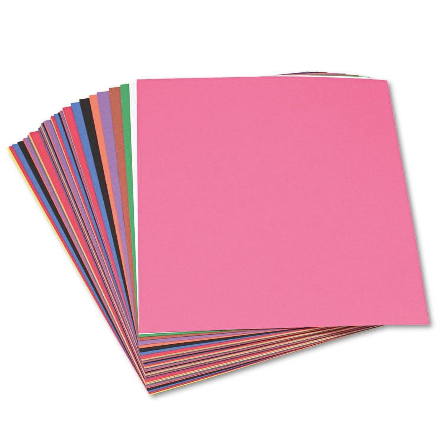 SunWorks Construction Paper, 58lb, 9 x 12, Pink, 50/Pack