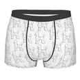 thumbnail image 3 of Haiem Poodle Dog Men's Boxer Briefs, Every Day Comfort Stretch Cotton Moisture-Wicking Underwear-Medium, 3 of 8