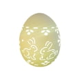 thumbnail image 2 of Small Light-Up Ceramic Egg Decoration, White, Easter by IEPOFG Fashion, 2 of 6