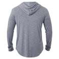 thumbnail image 5 of HAYIMI Men Solid Color Hooded Sweatshirt Casual Long Sleeve Comfortable Streetwear Soft Lined Warm Shirts Everyday Oversized Comfort Tops Daily Wear, 5 of 6