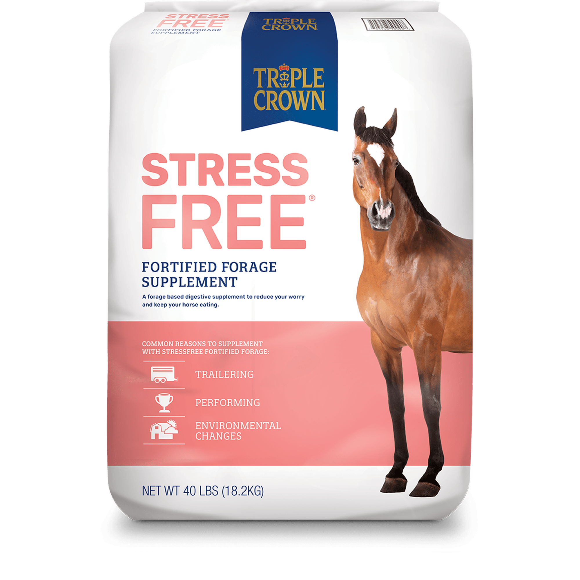 Triple Crown Timothy Cubes Balancing Horse Supplement, Timothy Hay Beet Pulp for Horses, Low Sugar Horse Feed, 50 lbs