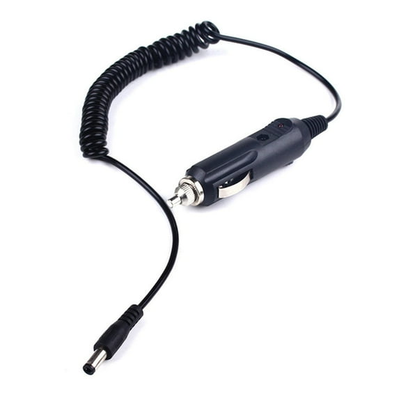 JIAHAOO Efficient Car Charger for Radios, 90%+ Conversion, Over-Protection, 1.5m Cable, for UV-5R UV-9R PLUS BF-F8HP