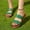 Green, variant on Earth Shoes Women Sandals New Summer Flats Casual Versatile Beach Sandals Women's Open Toe Slippers Womens Sketchers Sandals on Clearance