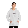 thumbnail image 3 of Believe  be Saved 2.0 Women’s Unisex Heavy Blend™ Hooded Sweatshirt, 3 of 10