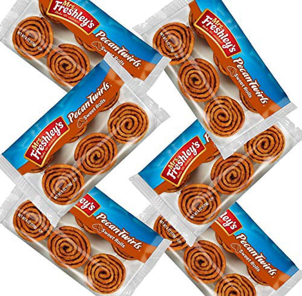Mrs. Freshley's Pecan Twirls Sweet Rolls | 36 Count