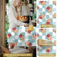 thumbnail image 5 of Pioneer Flower Floral Print Pattern Round Tablecloth 60 X 60 Inch, Wrinkle Resistant Wipeable Table Cloth for Kitchen Dining Picnic Patio Party, 5 of 6