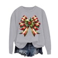 thumbnail image 4 of Babysbule Tops for Women Winter Womens Casual Tops Ladies Sunflower Print Sweatshirt Blouse Tee Sweater, 4 of 6