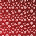 thumbnail image 1 of Ahgly Company Tapis d'Intérieur Lavable en Machine Carré Rouge Transitionnel, 5 Pieds Carré, 1 of 7