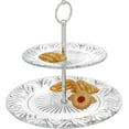 thumbnail image 4 of Dublin Crystal 2 Tiered Serving Stand, 4 of 4