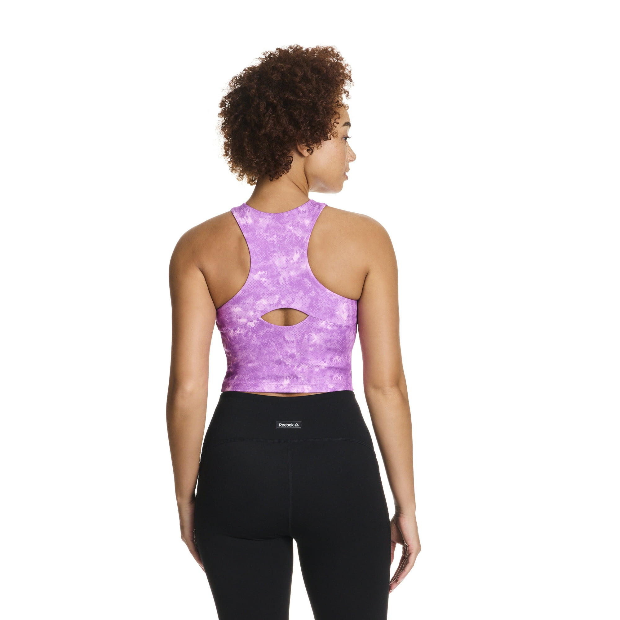 Reebok Women's Sprinter Cropped Bra Tank, Sizes XS-XXXL