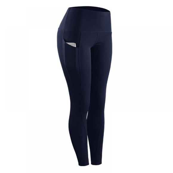 Leggings High Waist Athletic Workout Yoga Pants Pockets Women‘s Tummy Control Best Thick Long