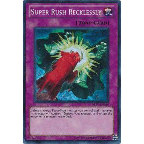 YuGiOh Duelist Revolution Super Rare Super Rush Recklessly DREV-EN089