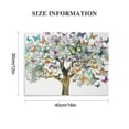 thumbnail image 3 of Butterfly Pictures Wall Art Large Tree of Life Painting on Canvas  Colorful Butterflies Prints Artwork for Living Room Bedroom Decor  16*12inch/20*16inch, 3 of 6
