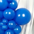 thumbnail image 5 of Conjunto de 10 globos azules de 18 pulgadas KIRIKOU grandes globos redondos de látex grueso de helio para la decoración de la fiesta de graduación de la ducha del bebé de la boda de cumpleaños, 5 of 5