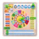thumbnail image 1 of Montessori Toys Preschool Telling Time Teaching Clock Materiales de aprendizaje Calendario Aprendizaje para niños y niñas Niños pequeños, 1 of 5