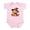 Petal Pink, variant on - Goldendoodle Halloween - Baby Light Bodysuit, Size Newborn - 24 Months