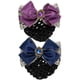 thumbnail image 2 of Hair Bun Net Clip Women Hair Bun Cover Assorted Color Hair Styling 2Pcs, 2 of 3