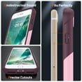 thumbnail image 3 of LeYi for iPhone SE 2022/iPhone SE 2020/iPhone 7/iPhone 8 Case with 2 Pack Screen Protectors, Pink, 3 of 9