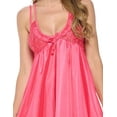 thumbnail image 5 of Casual Nights Women's Satin Lace Camisole Nightgown, 5 of 5