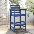 thumbnail image 5 of FUNBERRY Bar Height Outdoor Chair, Tall Adirondack Chair, All Weather HDPE Outdoor Bar Chairs for Bistro Patio Balcony, 5 of 11