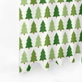 thumbnail image 3 of Christmas Tree Shower Curtain Green Christmas Tree New Year and Merry Christmas Polyester Fabric Bathroom Shower Curtain 72X72 Inches with 12pcs Hooks, 3 of 5