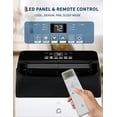 thumbnail image 3 of 14000 BTU Portable Air Conditioner, Auto-Evaporation, Low Noise AC Unit with Remote Control, 24-Hour Timer, LED Display, Window Installation Kit, Rooms up to 700 Sq.Ft, 3 of 9