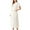 White, variant on Robes for Women Long Terrycloth Knit Bathrobe Lightweight Kimonos Robe Soft Spa Long Sleeve Full-Length Robes with Pockets S-32 Blue XL