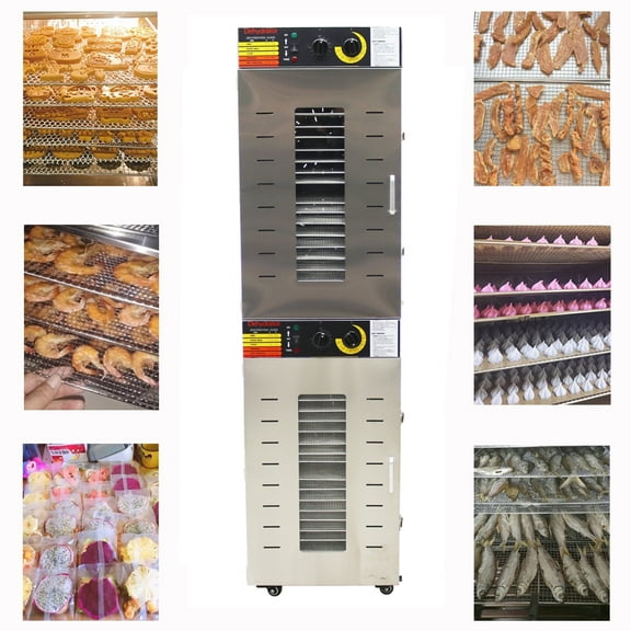 40 Layer Dehydrator Food Beef Dryer Dried Meat Dry Food Fruit Dry Machine 220V