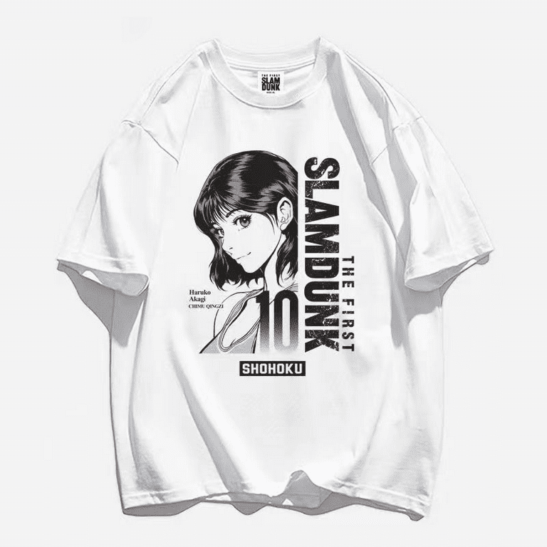 SLAM DUNK　tシャツ Anime Slam Dunk T-shirt Ryota Miyagi Hisashi Mitsui T-Shirts