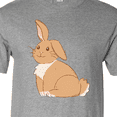 thumbnail image 4 of Inktastic Easter Cute Floppy Ear Brown Bunny T-Shirt, 4 of 5