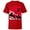 Red, variant on Disney Racing 2nd Birthday 2 Years Old Mickey Mouse Race Car - Short Sleeve T-Shirt for Kids - Customized-White