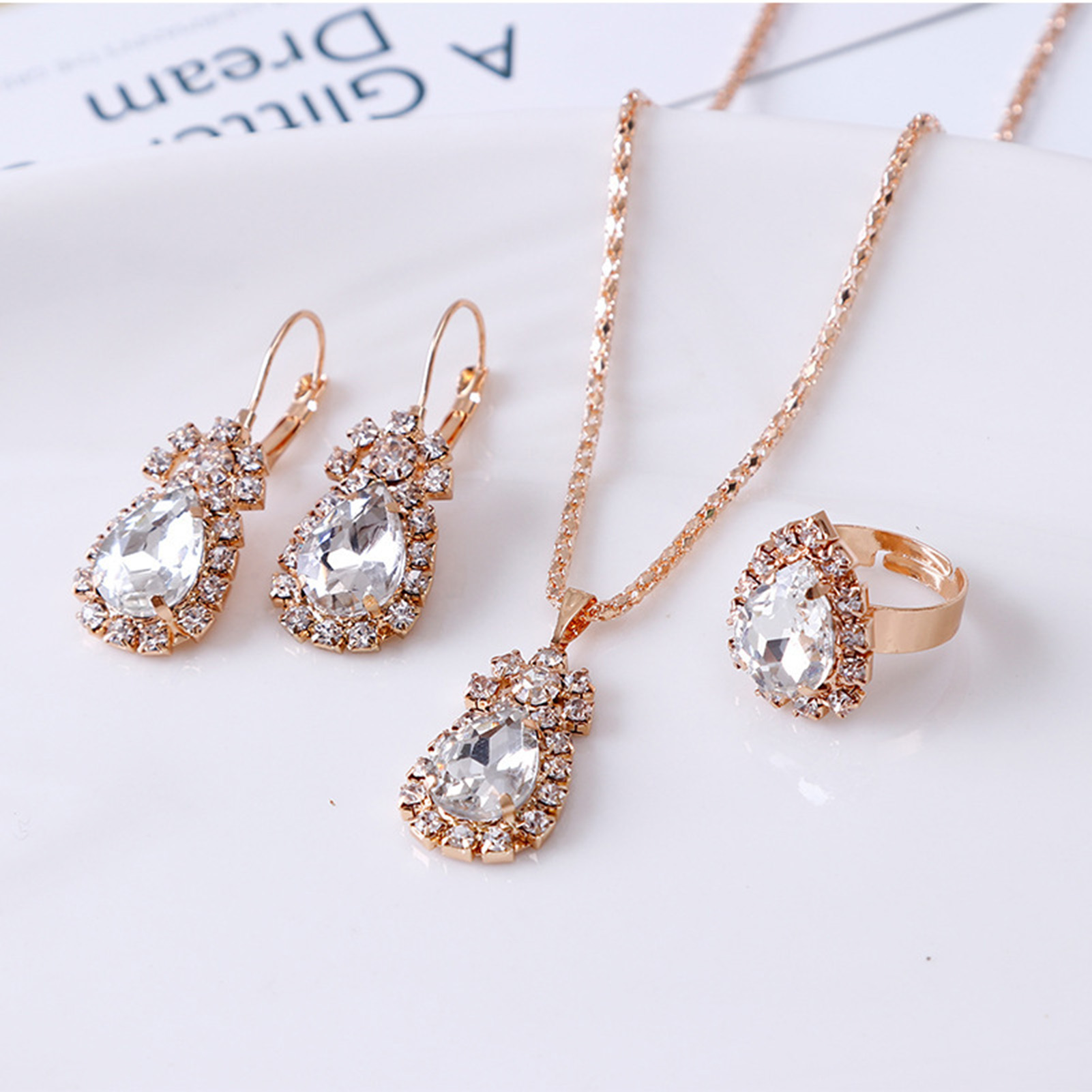 Aheli Gold Plated Synthetic Stone Necklace & Earrings Set - Ethnic Fashion Jewelry Gift For Women