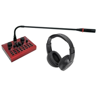 Vocopro Steamer-Desktop Live Stream USB Audio Interface w/Microphone Headphones