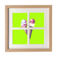 thumbnail image 1 of Paleta de color Pantalla de escritorio de pared de marco 4 aperturas, 1 of 4