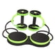 thumbnail image 5 of Rueda De Músculo Abdominal Rueda De Rodillo Doble AB Ejercicios De Fitness Gimnasio Equipo Para Verde, 5 of 9