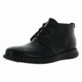 thumbnail image 5 of COLE HAAN GRANDSERIES Mens Black Cushioned Lightweight Round Toe Lace-Up Leather Chukka Boots 9.5 M, 5 of 5