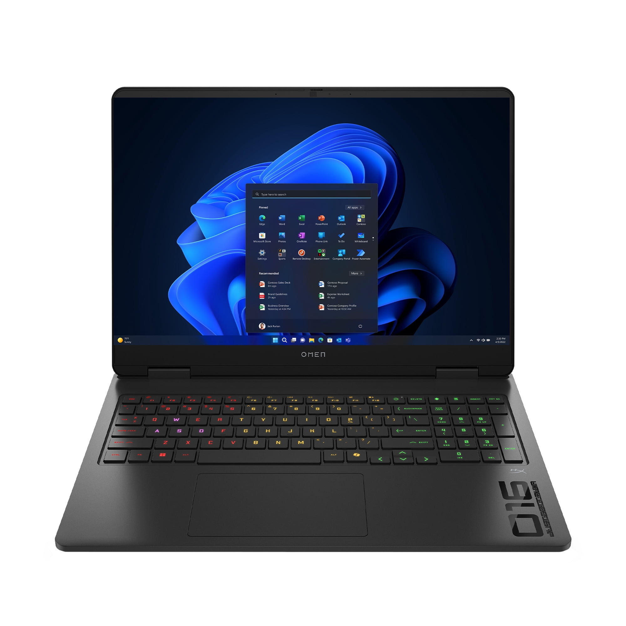 OMEN 16" 2K 165Hz Win 11 Slim Gaming Laptop Intel Core Ultra 5 225H Nvidia RTX 5050 16GB RAM 1TB SSD Shadow Black