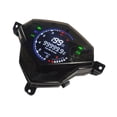 thumbnail image 2 of EHJRE Motorcycle Tachometer Dashboard Lightweight Multifunctional Sturdy Motorbike LED, 2 of 9