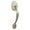 Satin Nickel Finish, variant on Brink's Passage Door Handleset, Interior Ball Doorknob, Satin Nickel Finish