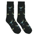 thumbnail image 6 of Crazy Socks, Womens, Food, Martinis, Crew Socks, Novelty Silly Fun Cute, 6 of 6