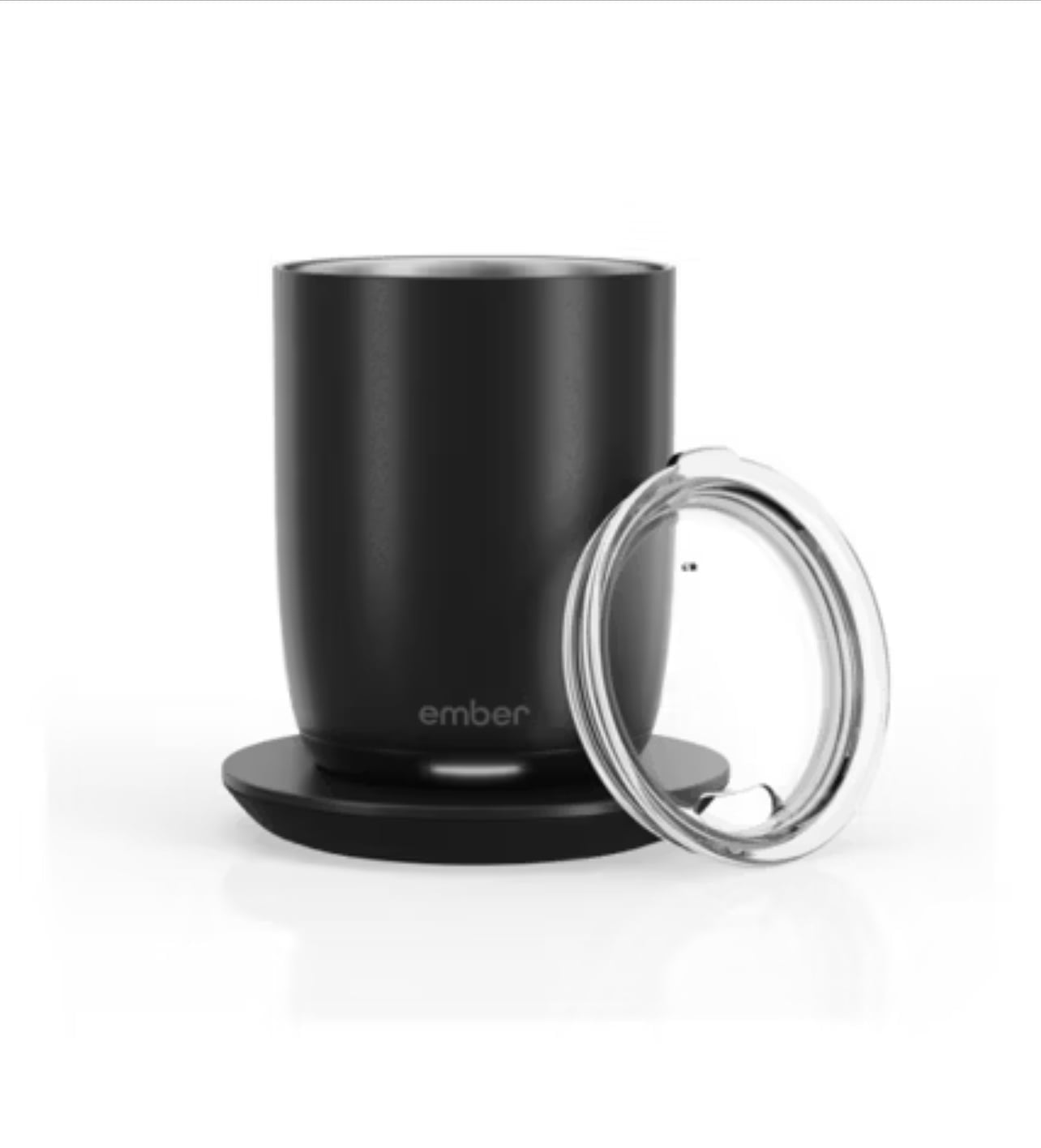 Ember Temperature Control Smart Cup, 14oz, Black with Sipping Lid