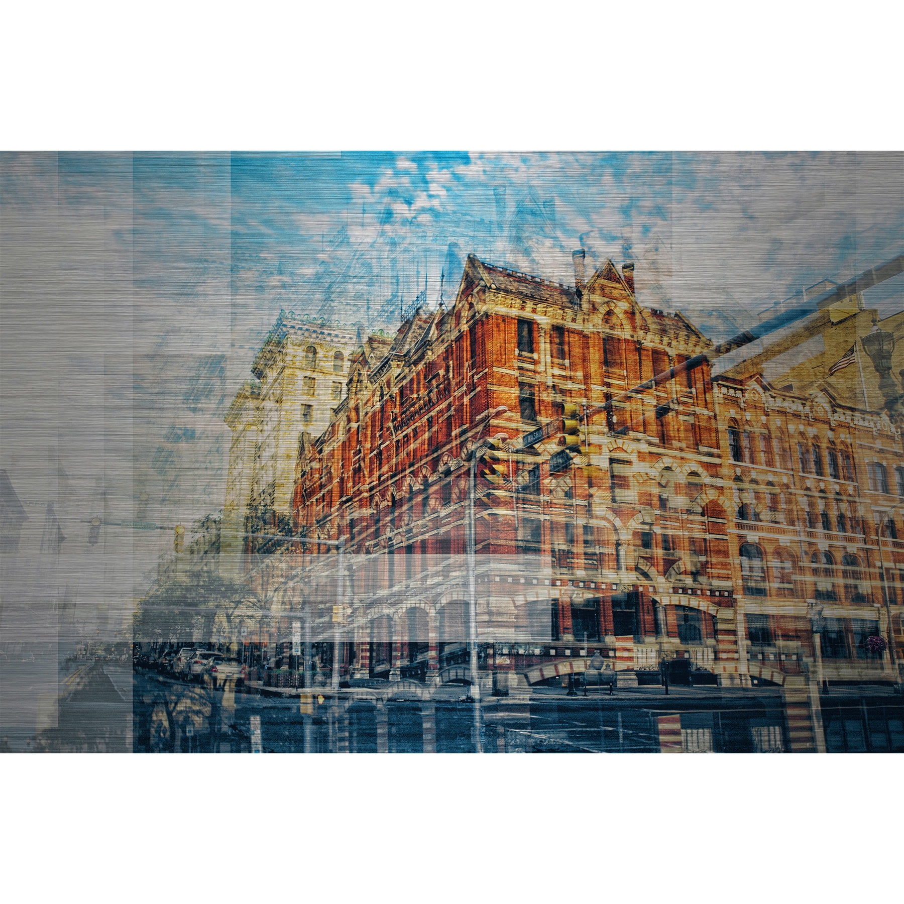 "Lasting Memories" Painting Print on Brushed Aluminum