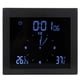 thumbnail image 3 of Alarma digital Temperatura Humedad Reloj con pantalla Temporizador de mesa interior Multifuncional para decoración de oficina en el hogar (TS-WP10-B negro), 3 of 14