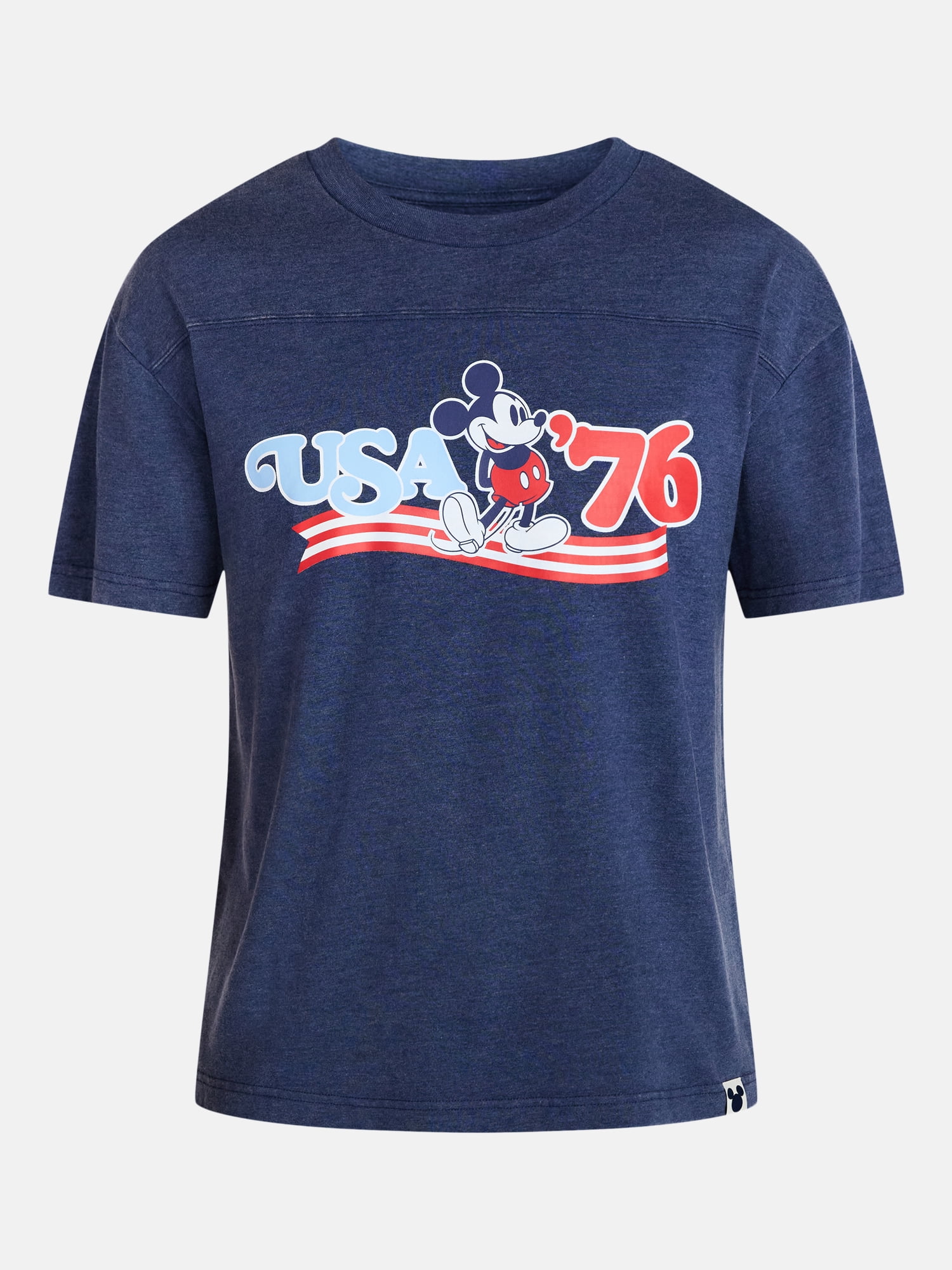 Disney Men's Mickey Mouse America 250 Spirit of 76 Mineral Wash Graphic Tee, Sizes XS-5XL