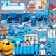 thumbnail image 3 of Juego de herramientas de simulación para niños, caja médica con carrito, casa de juego para niñas, estetoscopio para enfermera, inyección, 3 of 4